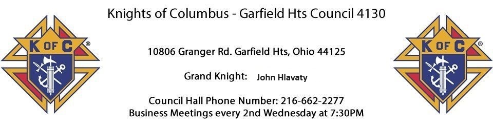 Knights of Columbus – Garfield Hts Council 4130